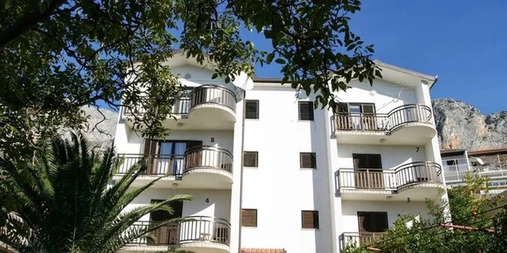 Chorvatsko - Makarská riviéra. Dovolená v hotelu Vila Lidus *** s All inclusive light - LAST MINUTE