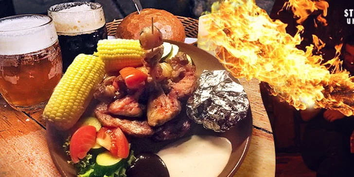 Hostina a program v Krčmě U krále Brabantského