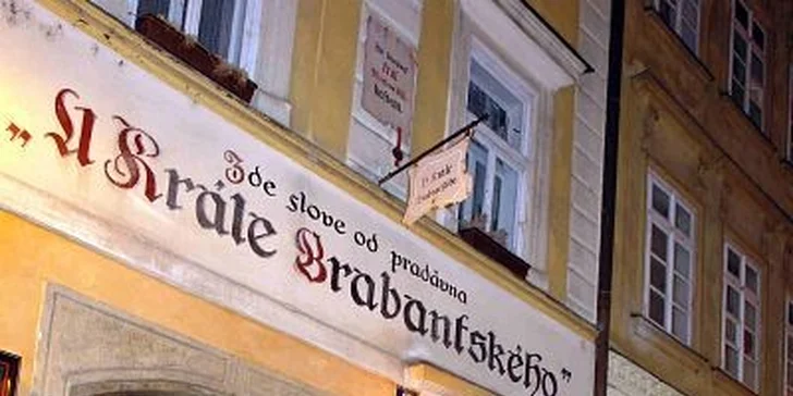 Hostina a program v Krčmě U krále Brabantského