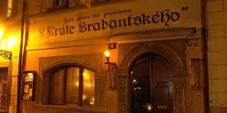 Hostina a program v Krčmě U krále Brabantského