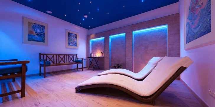 Do wellness máte 2hodinový vstup.