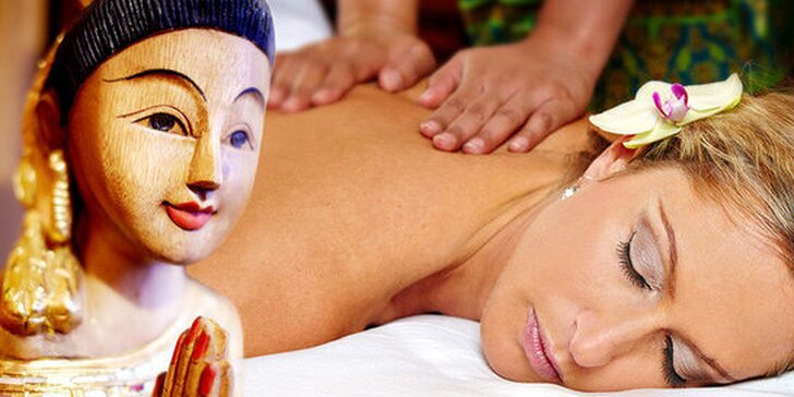 Tradiční thajské masáže ve vyhlášeném masážním studiu Thai Sun přímo v srdci Prahy - na výběr ze 3 variant
