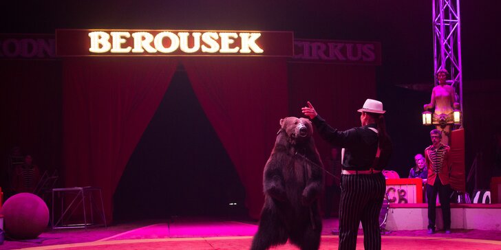 Vstupenky do Národního Cirkusu Originál Berousek