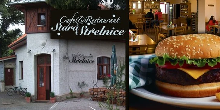 59 Kč za poctivý hovězí cheeseburger a hranolky v restauraci Stará Střelnice v Kroměříži. Posilněte se s velkou 50% slevou.