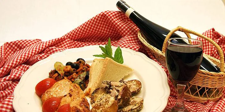 Romantická noc ve stylovém apartmánu s krbem