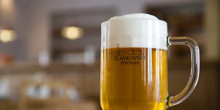 Degustace Slavkovského piva - tři piva za cenu dvou