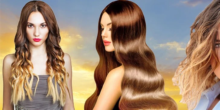 Oblíbené barvení vlasů metodou Ombre Hair za neuvěřitelnou cenu