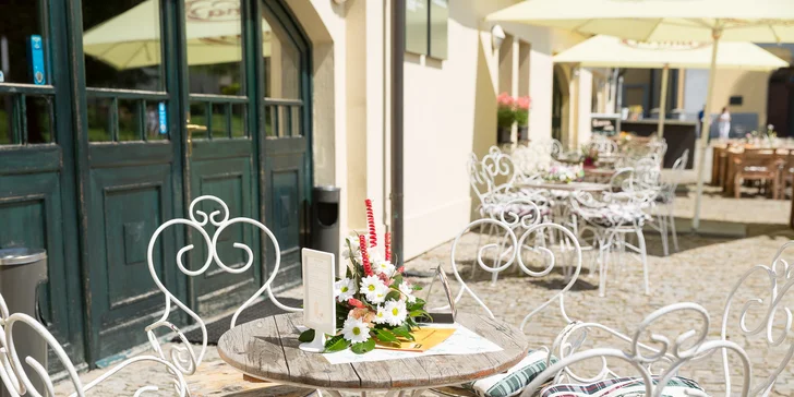 Romantická večeře či noc v Zámeckém hotelu Ctěnice s večeří a SPA terapií