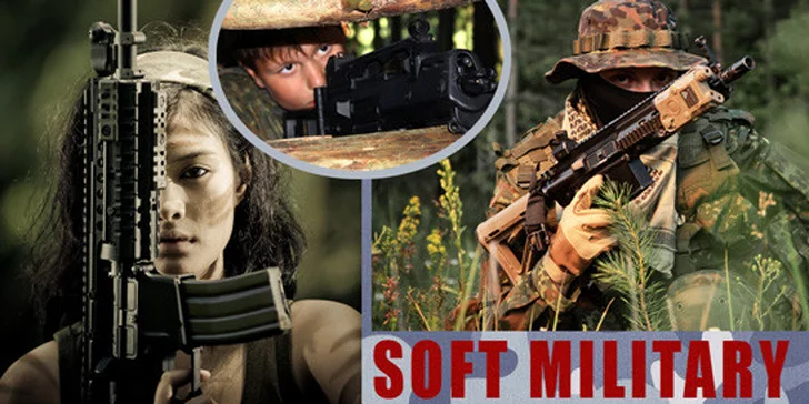 Soft military camp pro děti 10 až 17 let