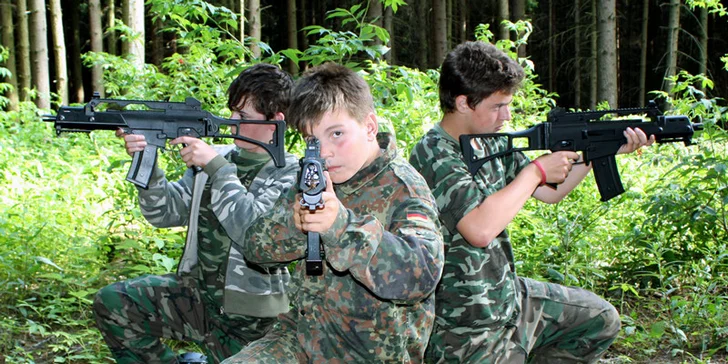 Soft military camp pro děti 10 až 17 let