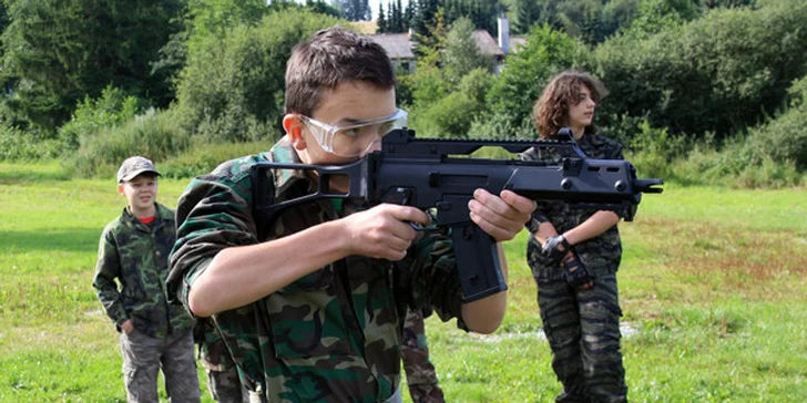 Soft military camp pro děti 10 až 17 let