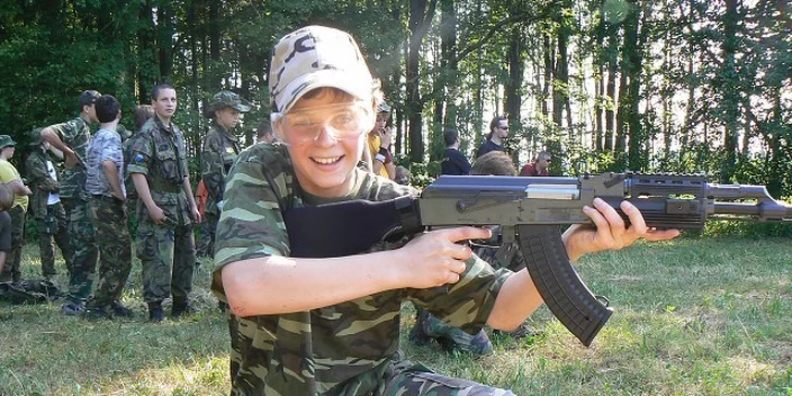Soft military camp pro děti 10 až 17 let
