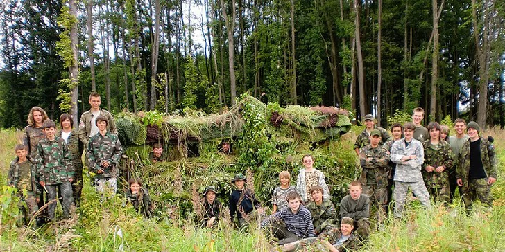 Soft military camp pro děti 10 až 17 let