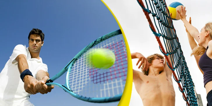Pronájem kurtu na tenis, badminton, volejbal a další