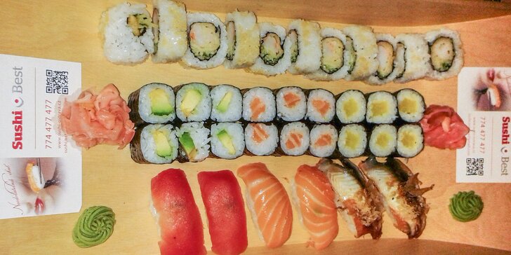 Sushi set pro pravidelné jedlíky i začátečníky