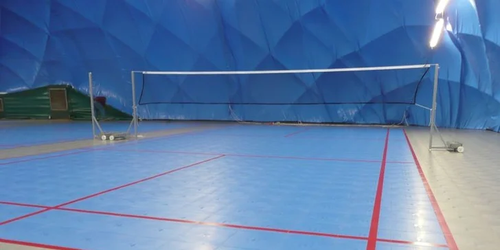 Pronájem kurtu na tenis, badminton, volejbal a další