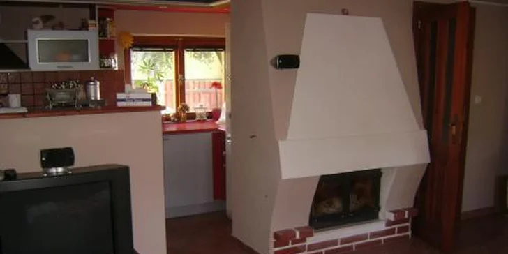 Týdenní pronájem luxusní chaty na břehu Labe až pro 5 lidí