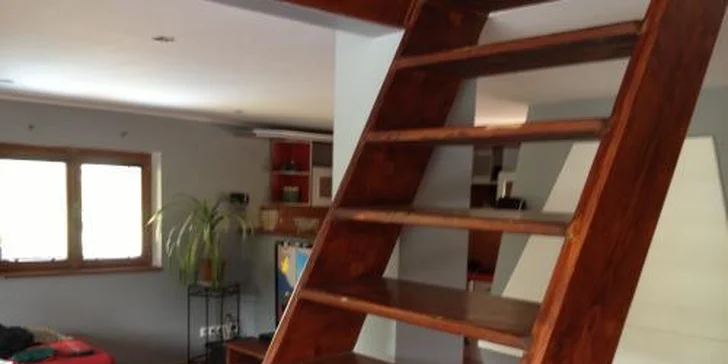 Týdenní pronájem luxusní chaty na břehu Labe až pro 5 lidí