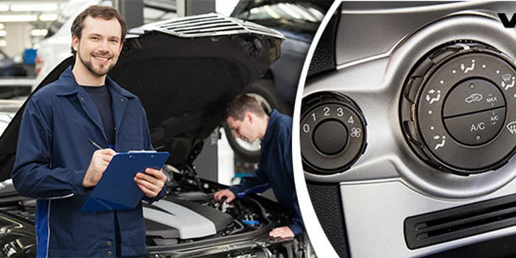 Kompletní servis klimatizace vozu - čištění ozonem