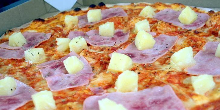Obří pizza (45 cm) s sebou