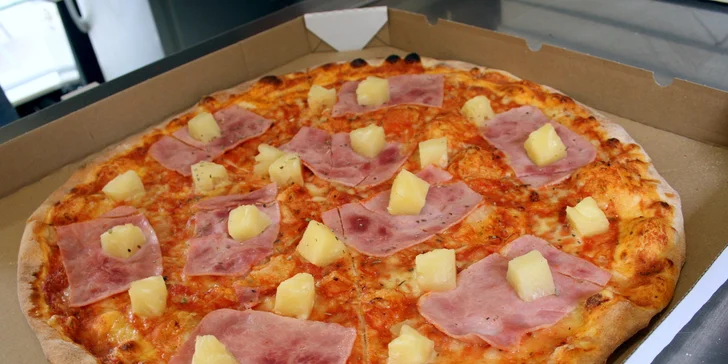Obří pizza (45 cm) s sebou