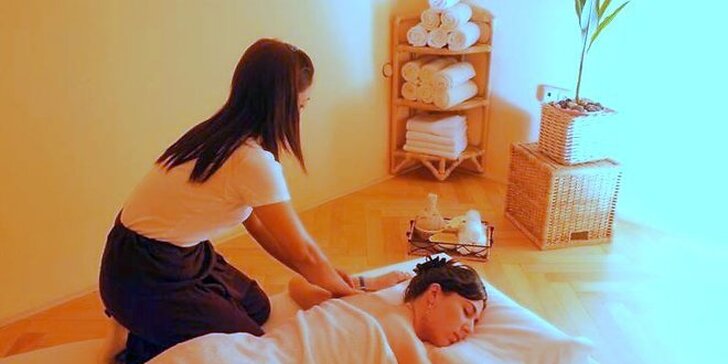 60minutová thajská masáž dle výběru