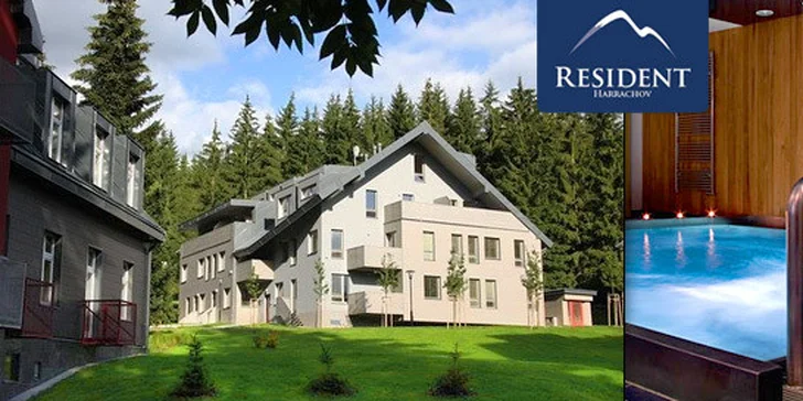 Třídenní pobyt pro celou rodinu v resortu Resident Harrachov. V nabídce i 4denní varianta. Panenská příroda Krkonoš a bohatý wellness program!