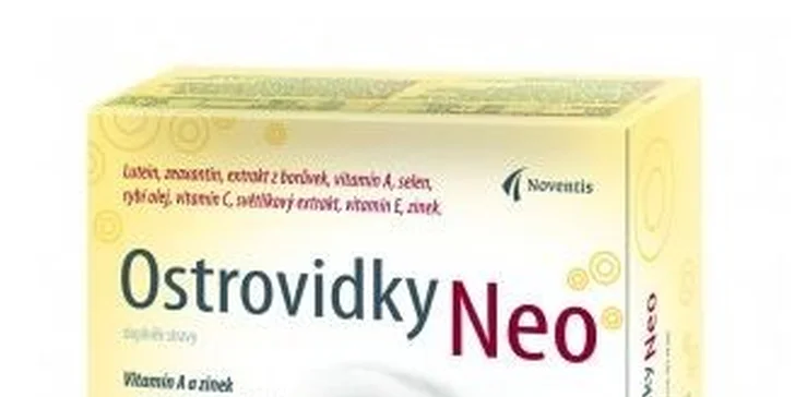 30% sleva na doplňky stravy z e-shopu Noventis