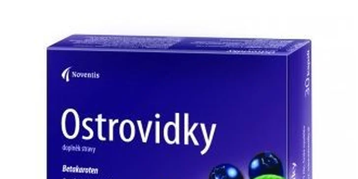 30% sleva na doplňky stravy z e-shopu Noventis