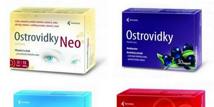 30% sleva na doplňky stravy z e-shopu Noventis