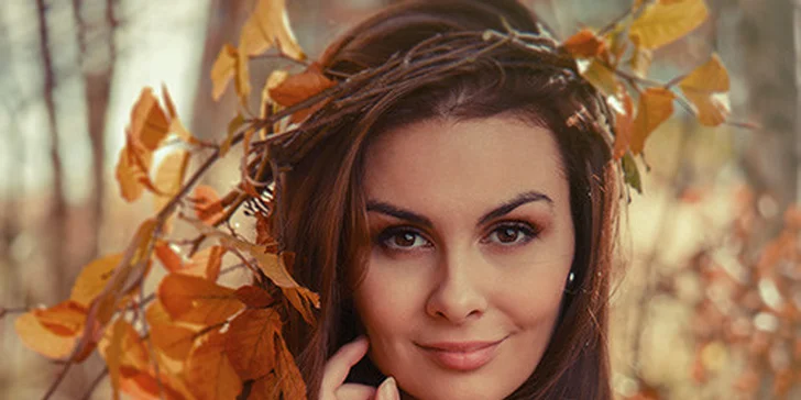 Portrétní a glamour fotografování v přírodě