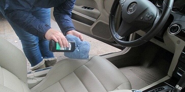 Vyčištění interiéru nebo klimatizace vašeho auta
