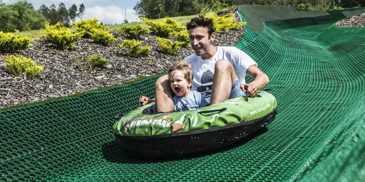 Těšte se také na parádní jízdy na tubingové dráze. 