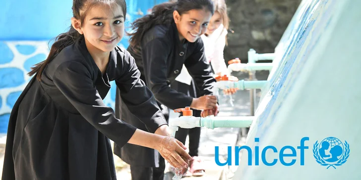 Podpořte terénní programy UNICEF zaměřené na prevenci šíření nemoci covid-19