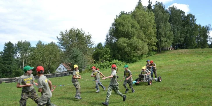 Pravý 14denní skautský tábor v Novohradských horách