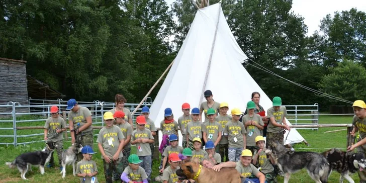 Pravý 14denní skautský tábor v Novohradských horách
