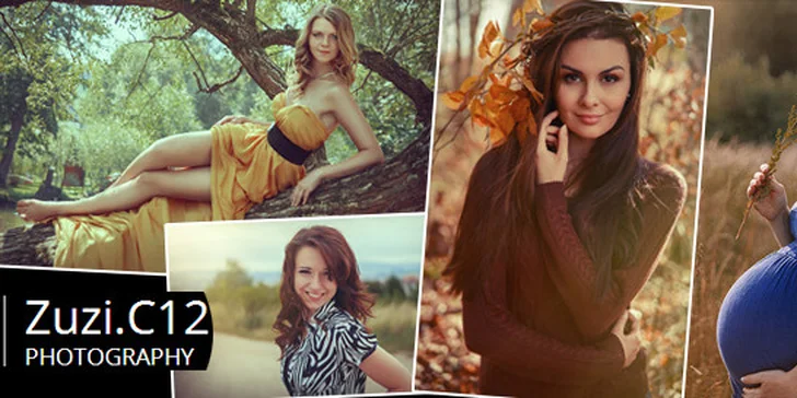 Portrétní a glamour fotografování v přírodě
