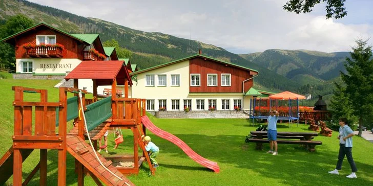 Akční i relaxační rodinný pobyt ve Špindlerově Mlýně