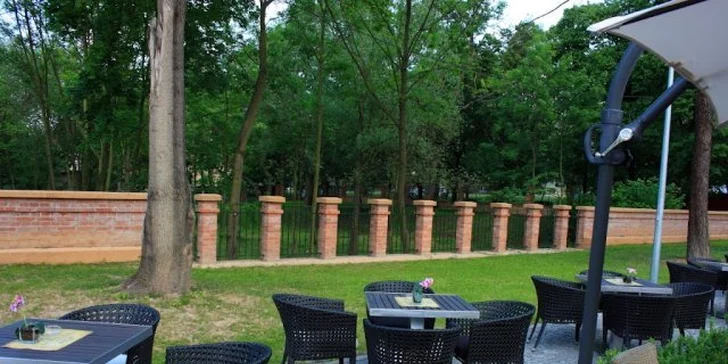 Luxusní letní menu s krevetami či steakem i lahví vína pro dva