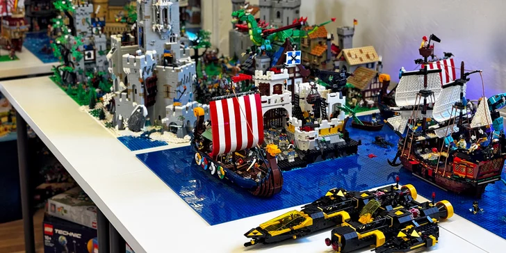 Ve zdejší herní zóně si můžete užít široký výběr LEGO® kostiček a nechat volně probíhat fantazii.