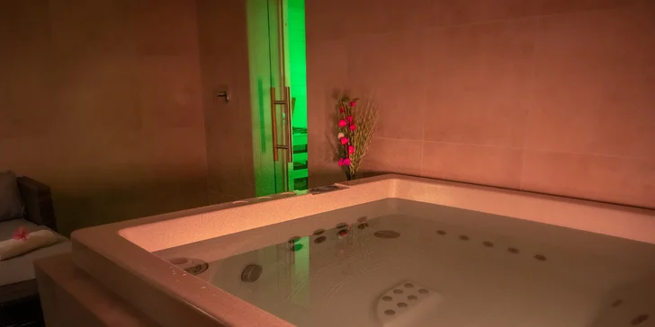 V nových wellness priestoroch na vás čaká privátna vírivka so saunou