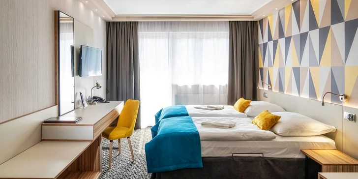 Na výber máte ubytovanie v izbe Economy, Comfort alebo Comfort Plus alebo v štúdiu Comfort pre 4 osoby.