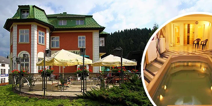 Pohoda v hotelu Hořec v Peci pod Sněžkou
