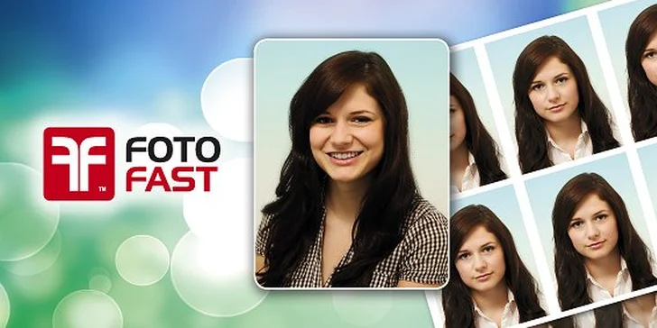 65 Kč za 6 průkazových fotografií na počkání a 1 portrétní fotografii, která z vás na Facebooku udělá hvězdu. Foto jako ze žurnálu se slevou 50 %.