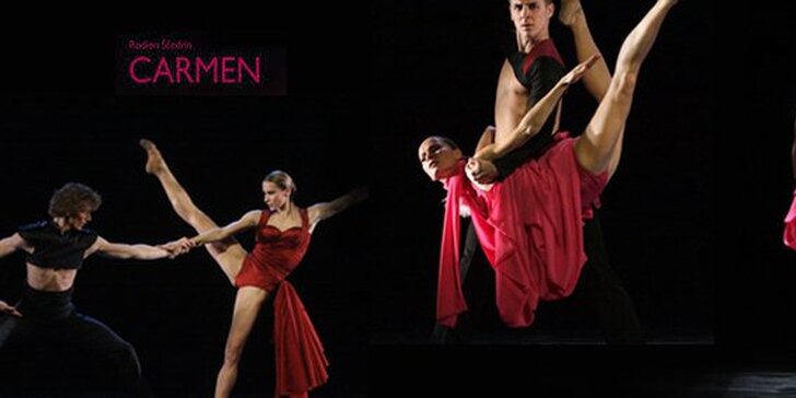 280 Kč za dvě vstupenky na moderní balet Carmen v Národním divadle v Brně. Extravagantní taneční figury a působivé kostýmy s 50% slevou.