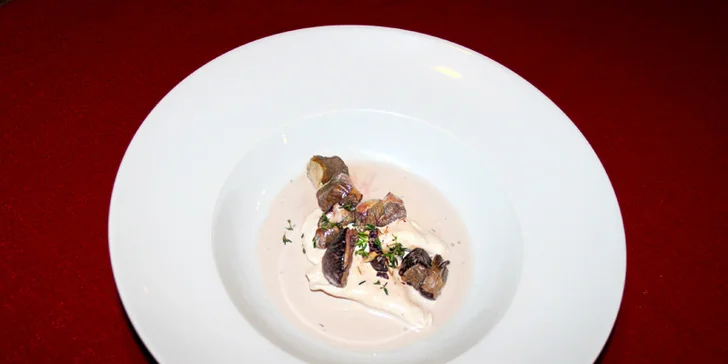 Francouzské degustační menu - zážitek pro dva