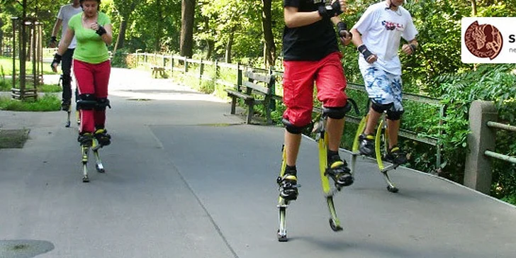 Zážitek na skákacích botách 7LeagueBoots (60 min)