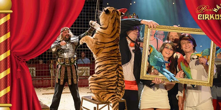 Vstupenka na show Národního cirkusu Jo-Joo