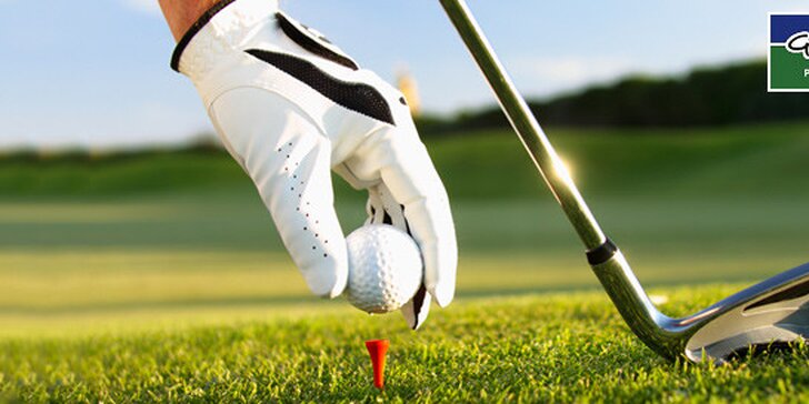 Celodenní vstup na golf včetně holí a míčků