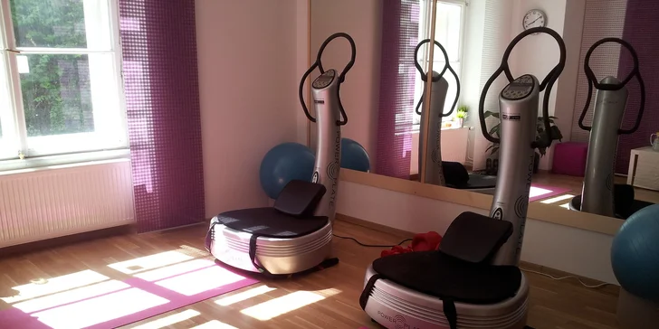 2 lekce účinného cvičení Power Plate s trenérem